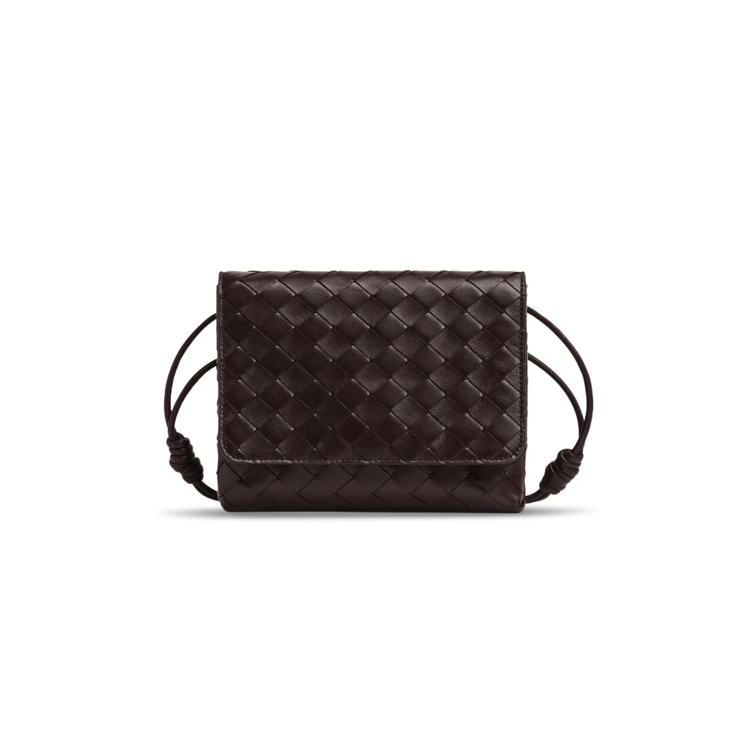 BOTTEGA VENETA MINI INTRECCIATO CROSSBODY BAG 741897VCPP32132 (19*15*5.5cm)
